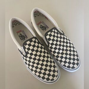 Vans Skate Slip-on Blk/Wht Checkerboard  Mens: Sz 13